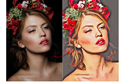 (SALE 85%) Oil Paint PS Action, an Action Add-On by Linspace (Thumbnail 5 of 6)