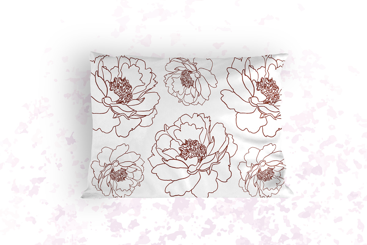 30% OFF - Peonies and succulents., a Decorative Illustration by Funny-sunny (Photo 5 of 12)