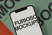 iPhone Mockup 14FM, an iPhone Mockup by FURIOSO mockups (Thumbnail 5 of 8)