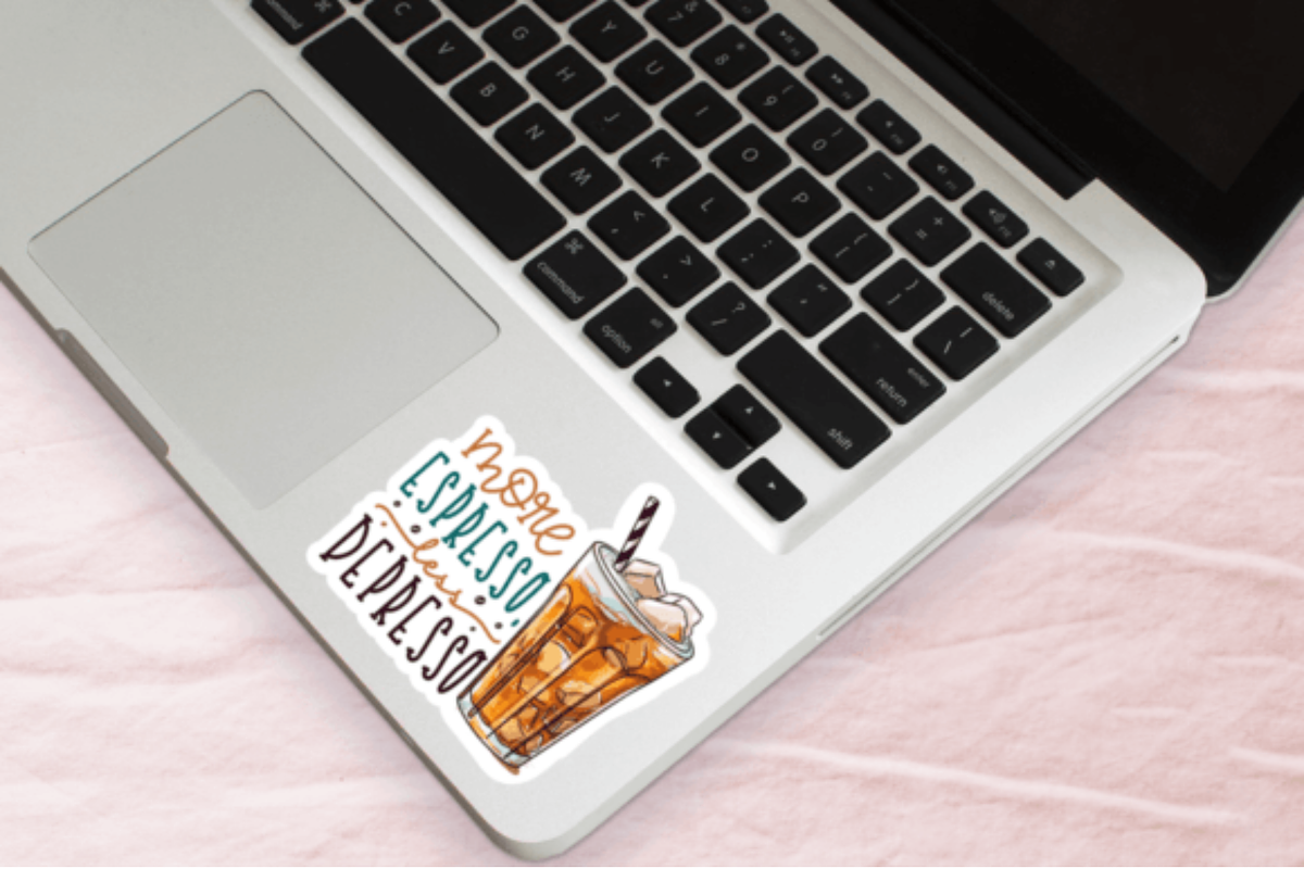 Coffee Printable Stickers Bundle, an Illustration by shopcosm (Photo 3 of 3)