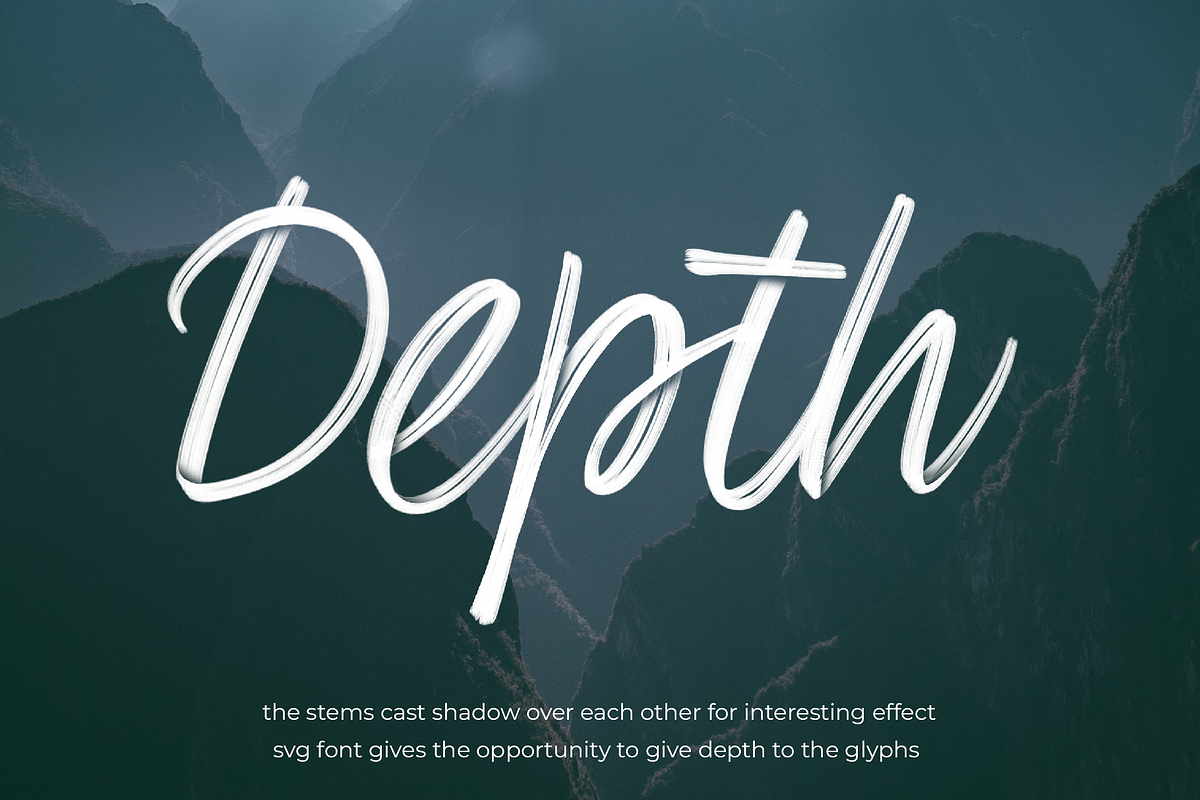 Renatto svg font preview 3