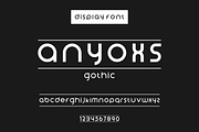 anyoxs gothic, a Sans Serif Font by ulndsgn (Thumbnail 2 of 3)