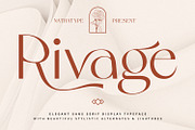 Rivage, a Sans Serif Font by Nathatype (Thumbnail 1 of 9)