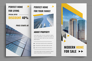 Real Estate Trifold Brochure, a Brochure Template by MightyDesign