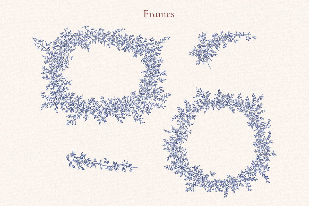 Blossom Garden png, eps, svg, a Decorative Illustration by Ekaproeka (Photo 3 of 7)