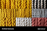 Knitted - 53 images, a Texture Illustration by Handmadefont (Thumbnail 11 of 12)
