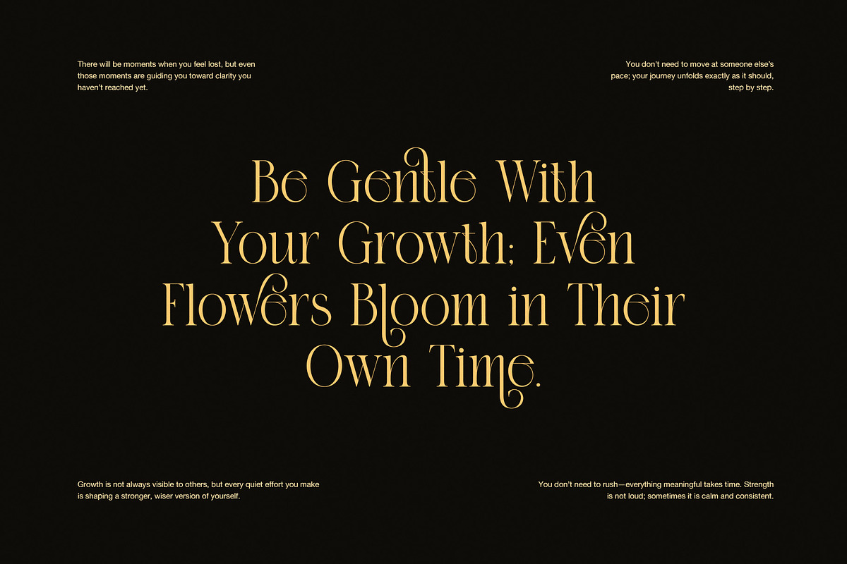 Quote Elegant Serif Font, a Serif Font by Graphicxell (Photo 6 of 8)