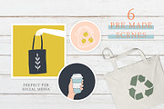Zero waste aesthetic, an Object Graphic by kondratya (Thumbnail 4 of 6)