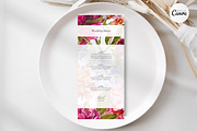Minimalist Floral Wedding Invite -F5, an Invitation Template by YeeqsWedding (Thumbnail 5 of 9)