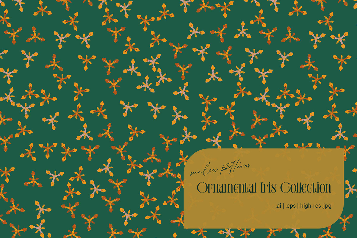 Floral Seamless Pattern Collection, a Pattern Graphic by Svetlana Lerie (Photo 7 of 7)