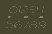 Cenios Ascii, a Sans Serif Font by Craft Supply Co. (Thumbnail 4 of 8)