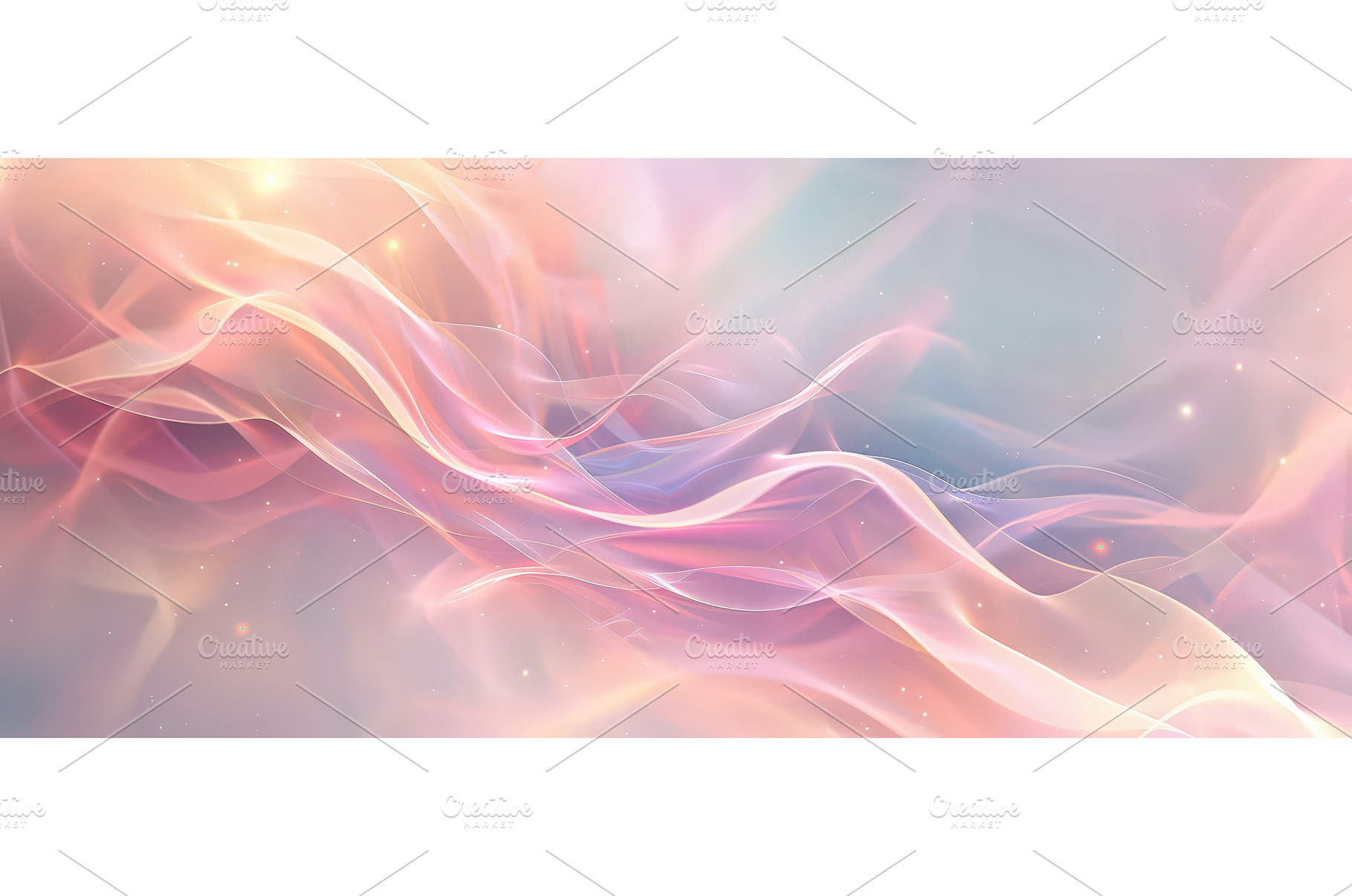 Soft pastel abstract waves with, an Abstract Photo by piter.goskov