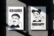 240 Facial Expressions Icons, an Outline Icon by Prosymbols (Thumbnail 5 of 15)