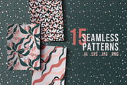 15 patterns, a Pattern Graphic by pineart (Thumbnail 1 of 5)