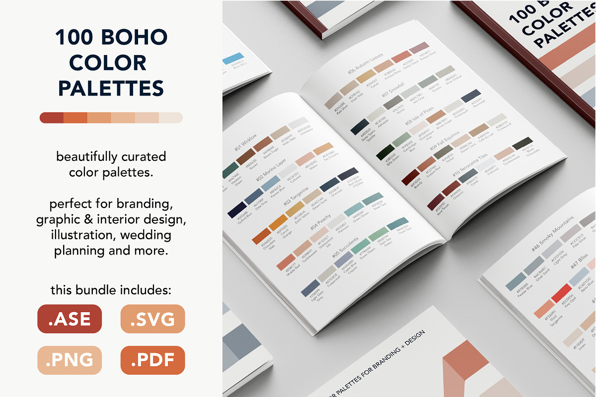 Boho Color Palettes, a Palette Add-On by Ellen Carty Design (Photo 2 of 14)