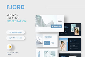 Nordic Minimal Creative Deck GSL, a Presentation Template by New Coral Design