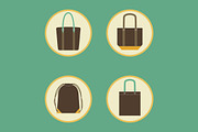 Backpacks and Bags - 16 Vectors, an Education Illustration by Little Pixel Shop (Thumbnail 3 of 4)