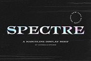 Spectre Masculine Serif Font, a Serif Font by Letteralle Studios (Thumbnail 1 of 10)