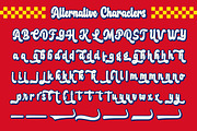 Richeta a Retro Bold Script Font, a Script Font by Blankids Studio (Thumbnail 14 of 16)