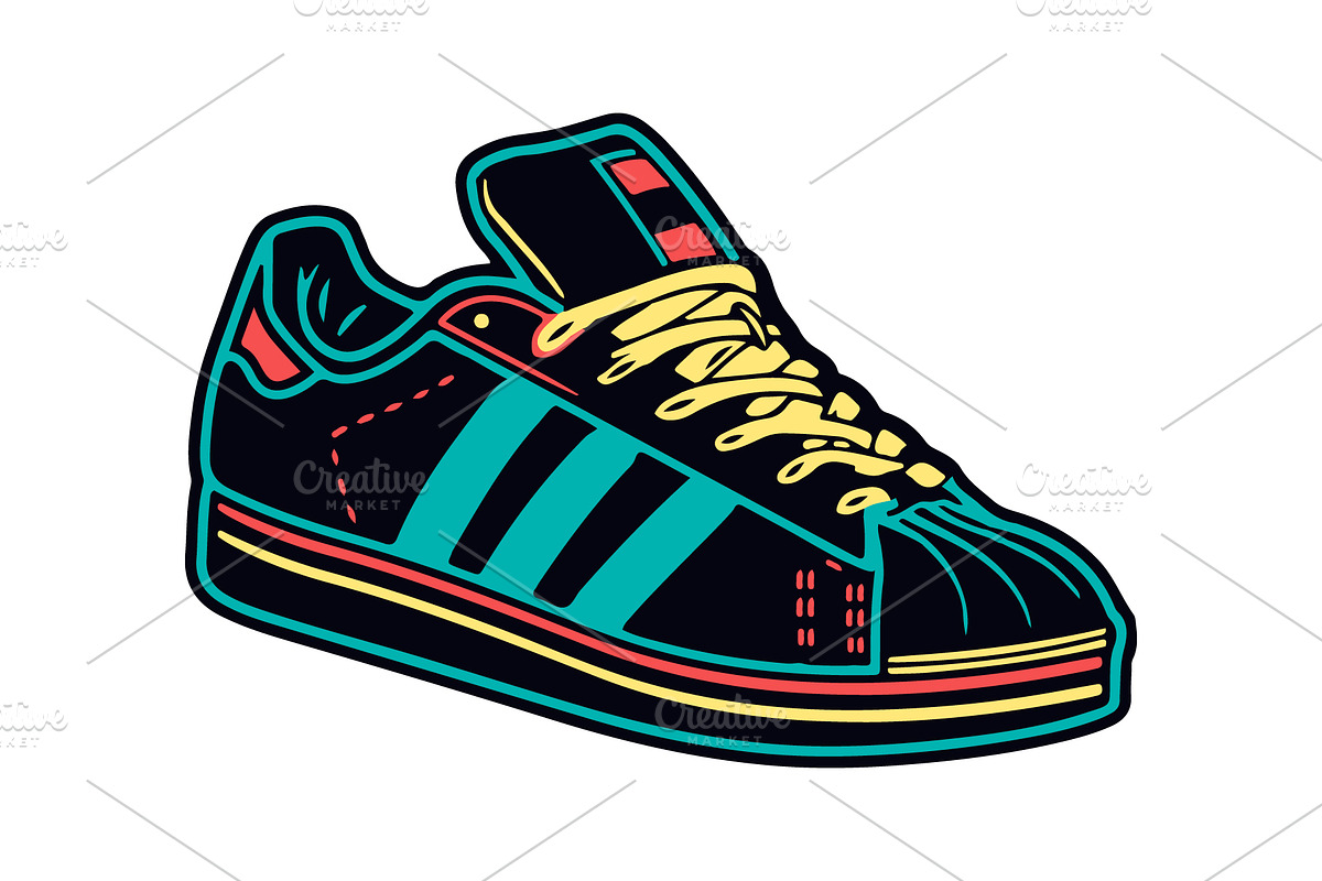 Sport Shoes Set, Sneakers Vector, a Healthcare Illustration by Den Marty Studio (Photo 5 of 12)