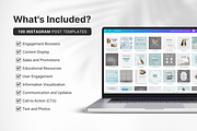 Wellness Instagram Post Templates, a Social Media Template by DigiPax (Thumbnail 2 of 10)