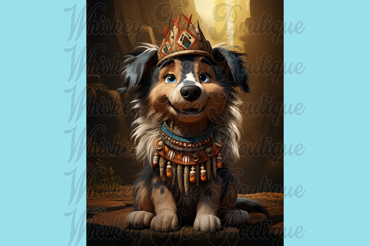Cute Cartoon Shaman Animals, a Wallpaper Graphic by Whiskey Bee Boutique (Photo 4 of 21)