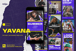 Yavana - Instagram Templates
