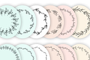 110+ Hand Drawn Wreaths Collection, a Decorative Illustration by Pixavics (Thumbnail 4 of 8)