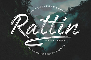 Rattin, a Handwritten Font by ismanayuda
