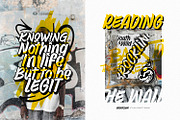 Brockline - Stylish Graffiti Brush, a Handwritten Font by ikiiko (Thumbnail 5 of 7)