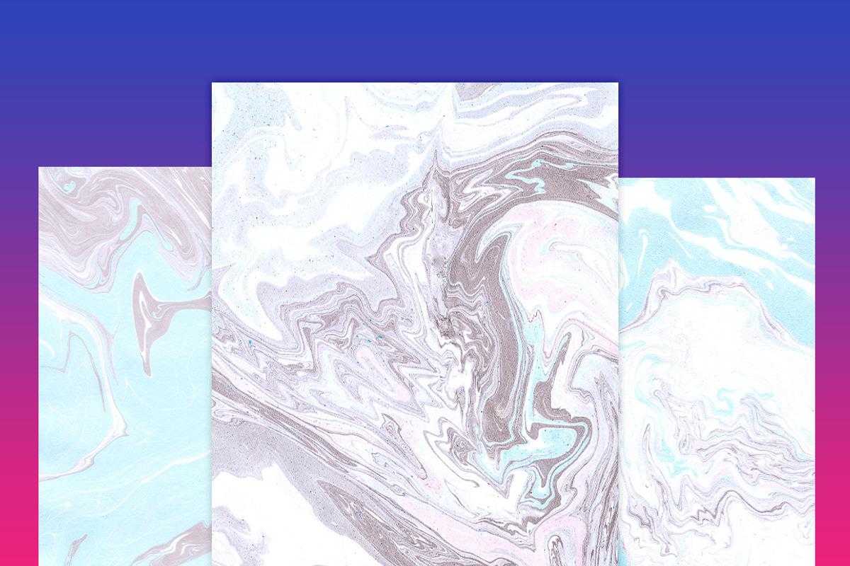 Suminagashi Marble Textures, a Texture Graphic by QueenDesigns (Photo 2 of 7)