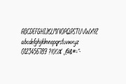 Slope Pen, a Script Font by TKDoodle (Thumbnail 6 of 8)