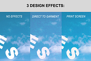 Gildan 2400 Mockup Black, a Shirt Mockup by Infinity Mockups (Thumbnail 3 of 6)