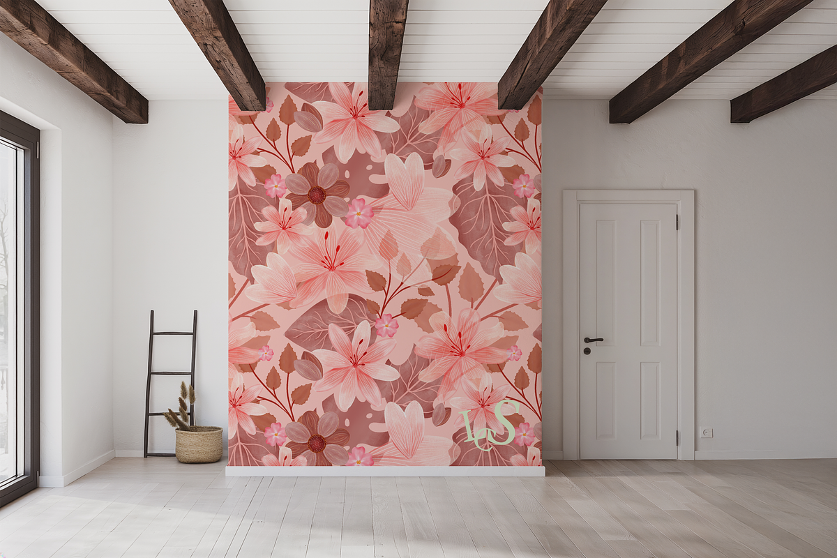 Bohemian Botanicals Neutral Pattern, a Pattern Graphic by Little Creative Scribbles (Photo 8 of 8)