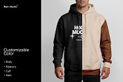 Hoodie Mockup for Apparel Branding, a Hoody Mockup by RamStudio2 (Thumbnail 1 of 7)