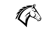 Elegant horse head wall decor design, an Illustration by Amazin_art (Thumbnail 12 of 25)