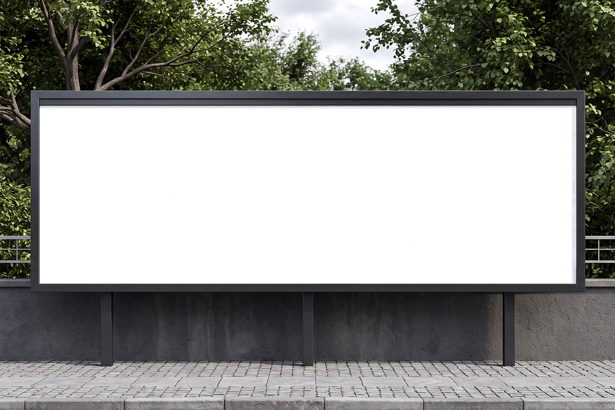 Outdoor Billboard Mockup Template
