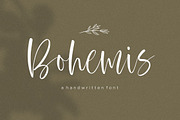 Bohemis Handwritten Font, a Script Font by Letteralle Studios (Thumbnail 1 of 10)