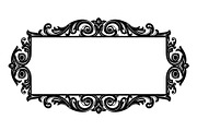 Vintage Ornament Frame Vector Bundle, an Illustration by Creativeshirt (Thumbnail 24 of 51)