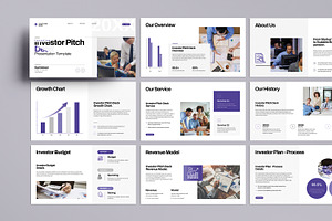 Investor Pitch Deck Presentation, a Presentation Template by MightyDesign