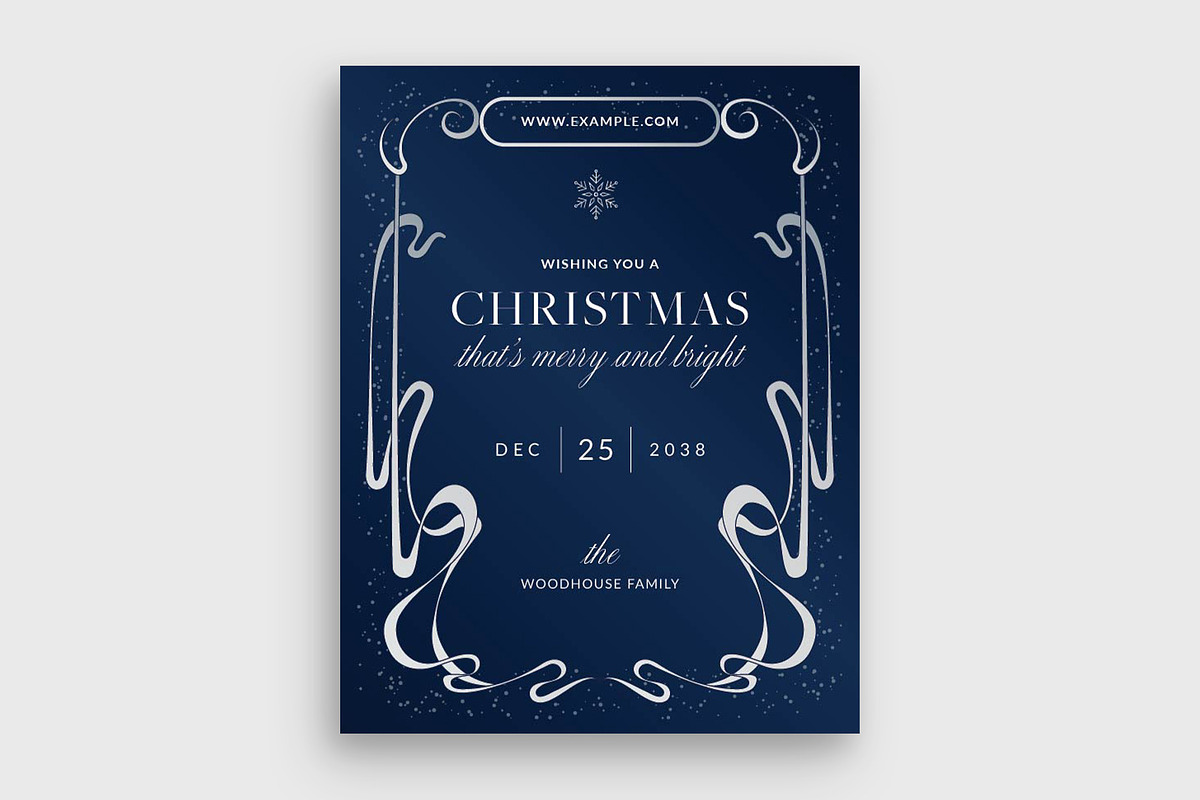 Christmas Flyer Template, a Flyer Template by BrandPacks (Photo 2 of 5)