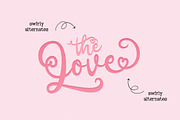 Romantic Script Font, a Script Font by Salt & Pepper Designs (Thumbnail 5 of 8)