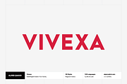 Vivexa Geometric Font Family, a Sans Serif Font by alpercakici (Thumbnail 1 of 9)