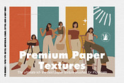 Procreate Paper Textures Brushes, a Brush Add-On by Pawsitively Aesthetic (Thumbnail 1 of 4)