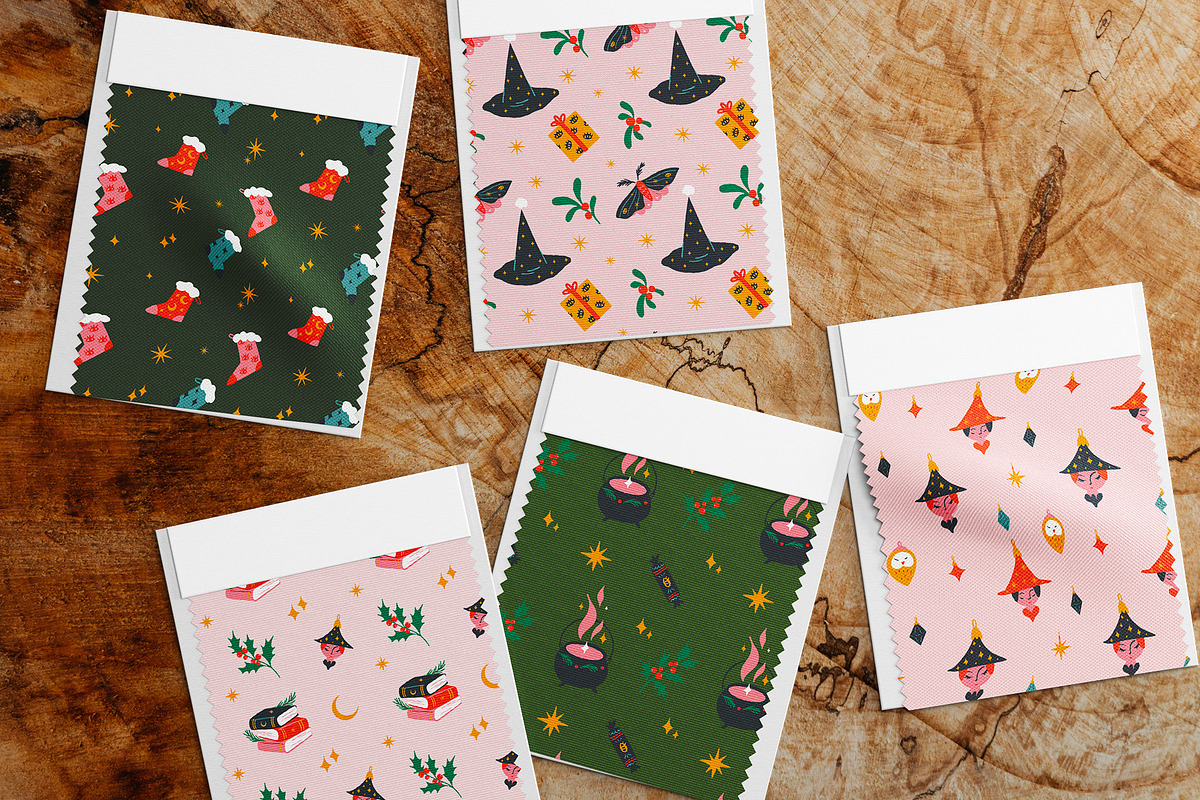 Witchy Christmas Illustrations, a Seasonal Illustration by The Creative Butternut (Photo 7 of 9)