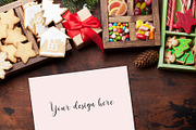 48 Christmas Mockup, a Print Template by Walentin (Thumbnail 40 of 49)