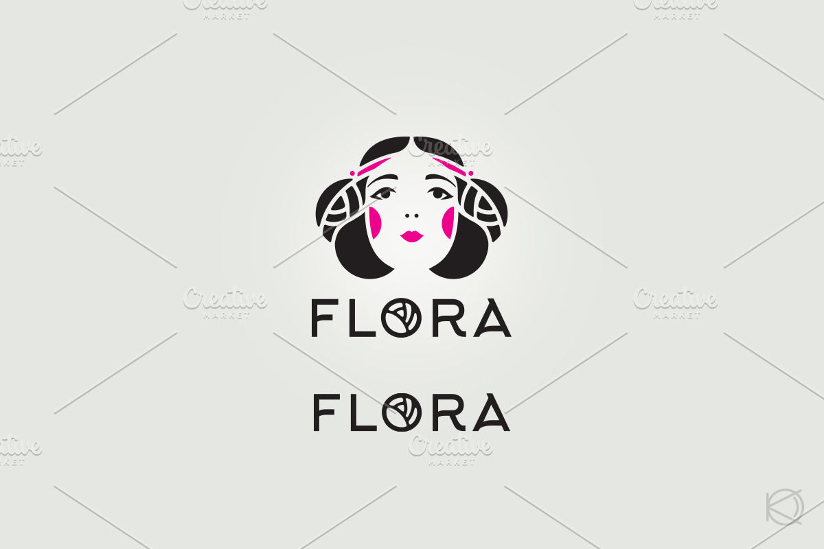 Elegant art nouveau logo, a Branding & Logo Template by OlgaKiseleva (Photo 4 of 6)