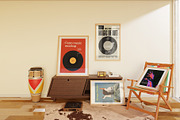 Retro - Frame Mockup Scene, a Product Mockup by Momogi (Thumbnail 9 of 10)