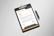 Letterhead on Metal Clipboard Mockup, an Advertising Mockup by Artnivora.Std (Thumbnail 4 of 4)
