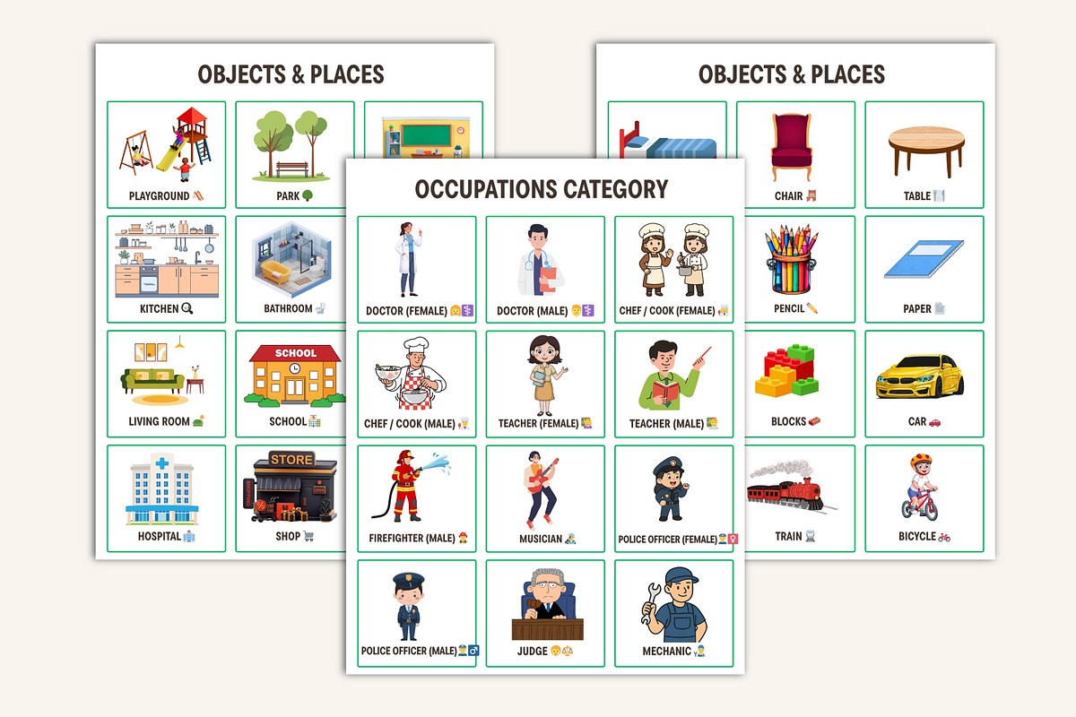 Non Verbal Communication Visual Cards preview 2